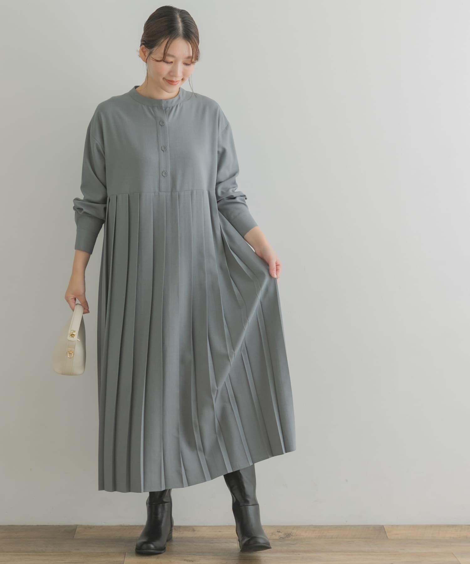 F by ROSSO ウエスト切替プリーツワンピース[RA27-26F708]｜URBAN RESEARCH公式ファッション通販
