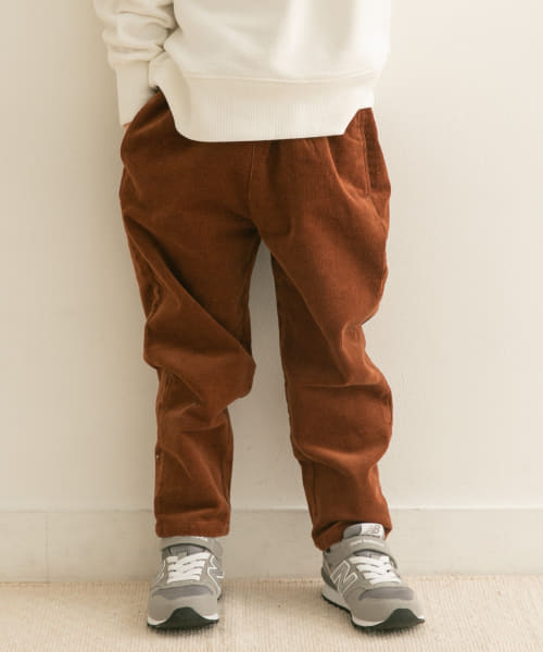 『親子リンク』コーデュロイテーパードパンツ(KIDS)