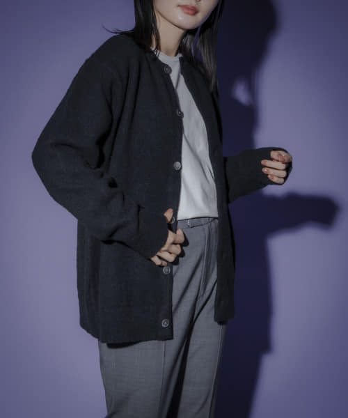 米富繊維　CIRCLE KNIT CARDIGAN
