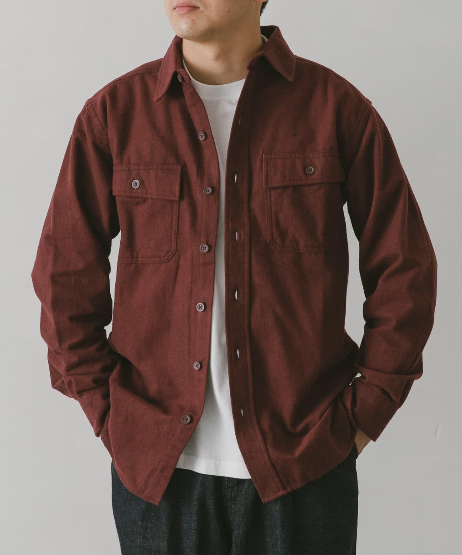 LLBEAN ウィメンズ 新品 ヘリテージシャミーシャツ ピンク M