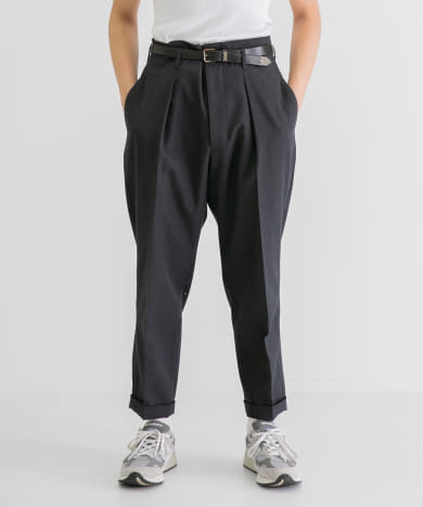 『別注』ZUBON×URBS 1Tuck Wide Tapered Trouser[ZBM22AWP1 