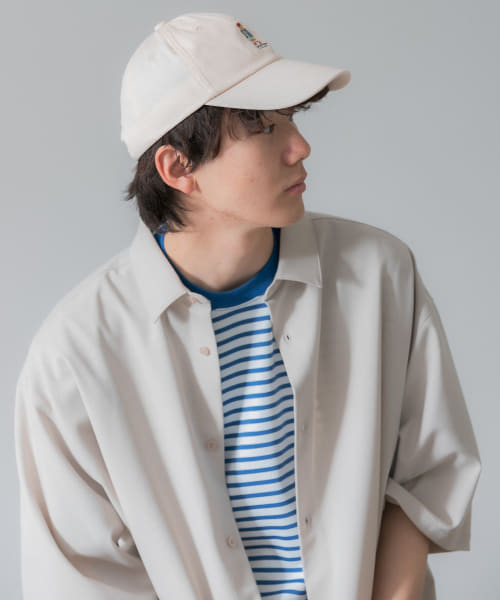 『ユニセックス』『別注』TeddyBear×SENSE OF PLACE　テディベアシシュウキャップ