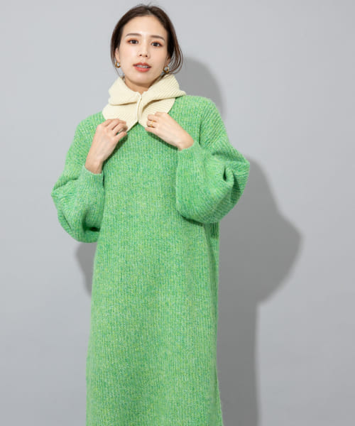 Audrey and John Wad　C/N LONG-SLEEVE ONE-PIECE