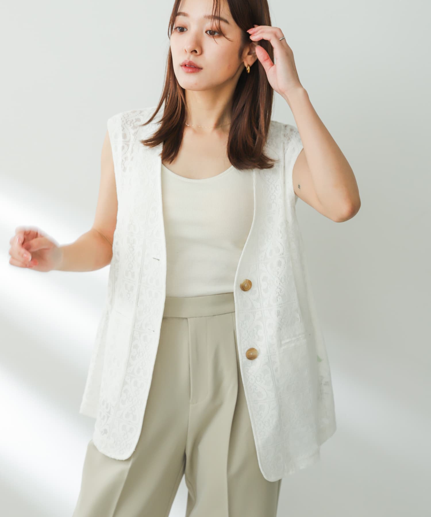 レースノーカラージレ[AA35-27A106]｜URBAN RESEARCH公式ファッション通販