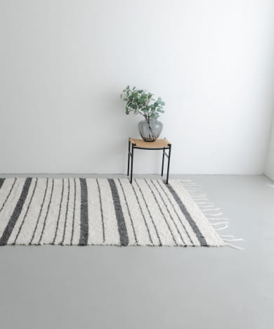『別注』JARAPA×DOORS LIVING PRODUCTS　ボーダーラグ 170×240