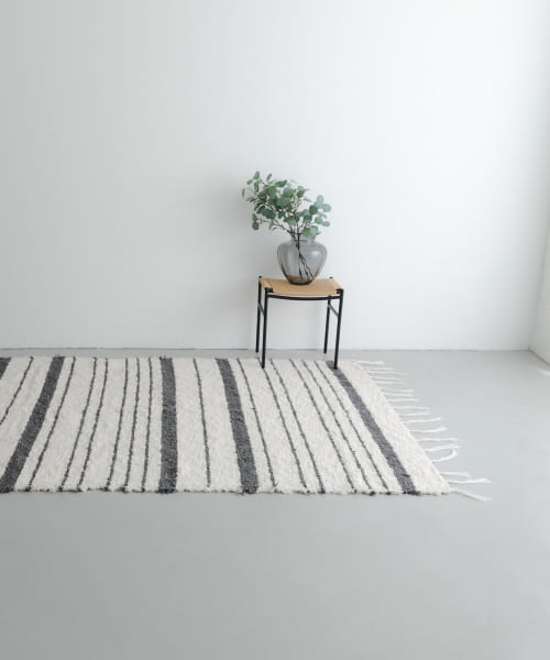 『別注』JARAPA×DOORS LIVING PRODUCTS　ボーダーラグ 170×240