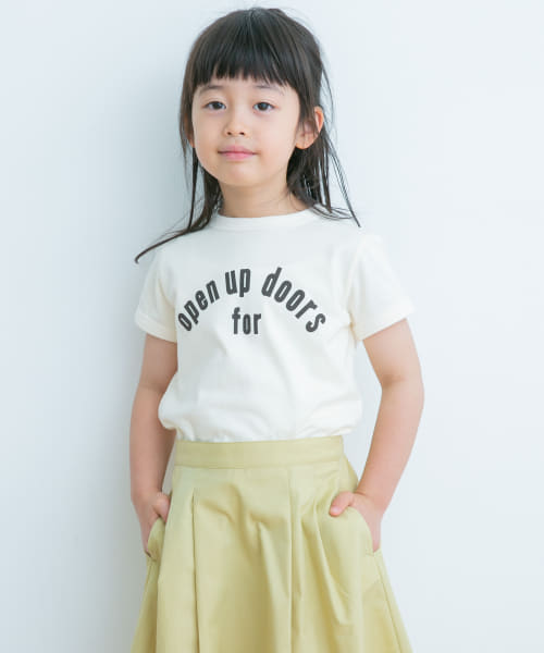 『WEB/一部店舗限定サイズ』パイピングロゴTシャツ(KIDS)