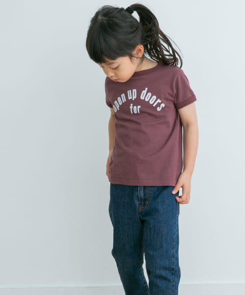 『WEB/一部店舗限定サイズ』パイピングロゴTシャツ(KIDS)
