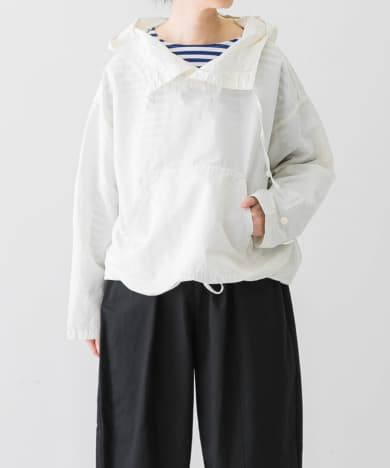 リネンコットンアノラック