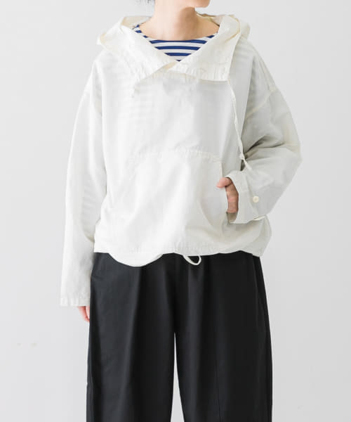 リネンコットンアノラック