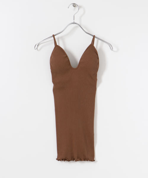 HAKUJI　Supima silk bra camisole