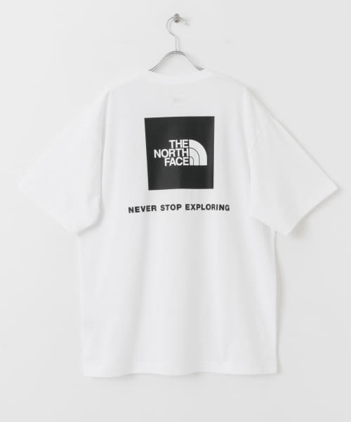 THE NORTH FACE　Short-sleeve Back Square Logo Tee