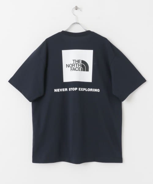 THE NORTH FACE　Short-sleeve Back Square Logo Tee