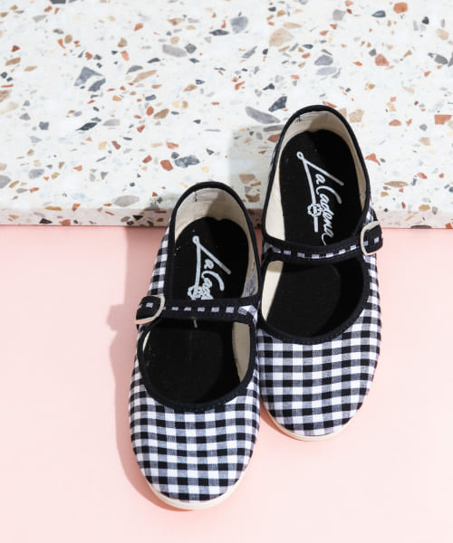 LA CADENA　MERCEDES GINGHAM ONESTRAP