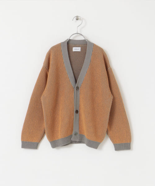 ARCH&LINE　GIMA STRIPE KNIT CARDIGAN