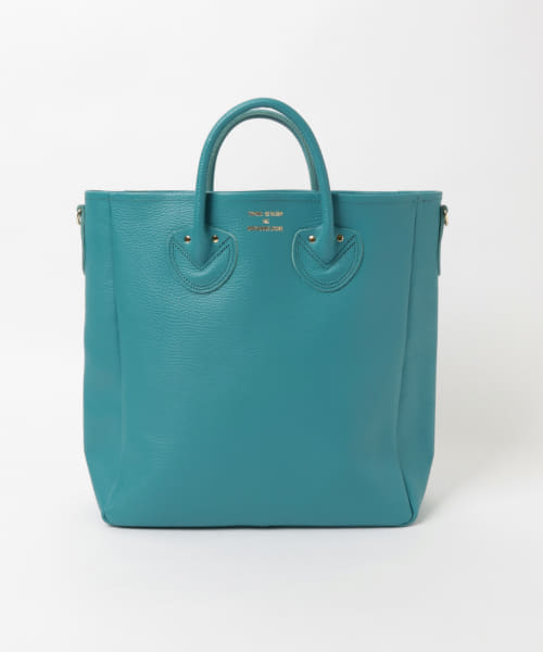 YOUNG&OLSEN　EMBOSSED LEATHER TOTE M
