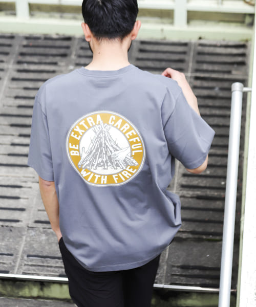 『接触冷感』LIFE WITH FIRE T-SHIRTS