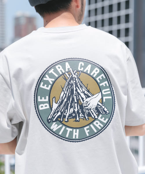 『接触冷感』LIFE WITH FIRE T-SHIRTS