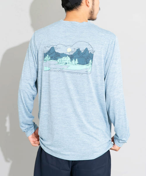 patagonia　Long-Sleeve Cap Cool D Gph SH Runs