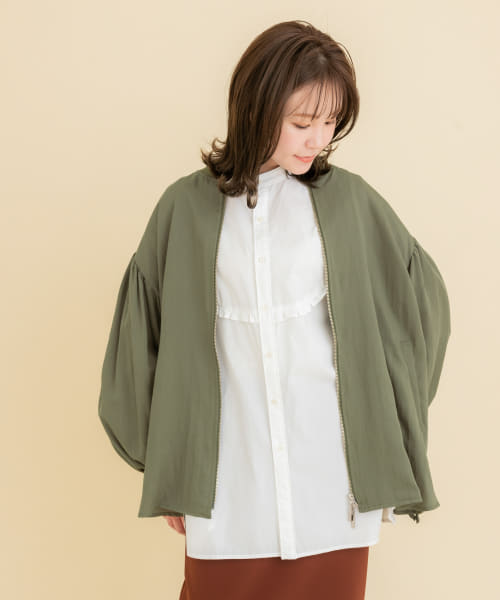 MANON　GATHER BLOUSON