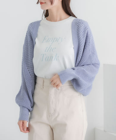 グラフィックコンパクトTシャツ(5分袖)