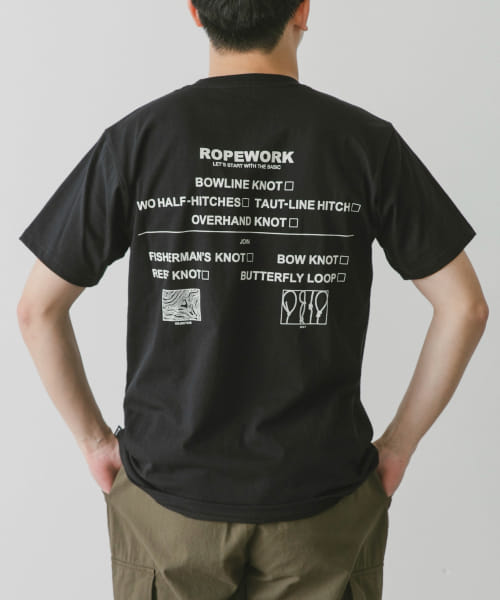 snow peak apparel　ROPEWORK T-shirts