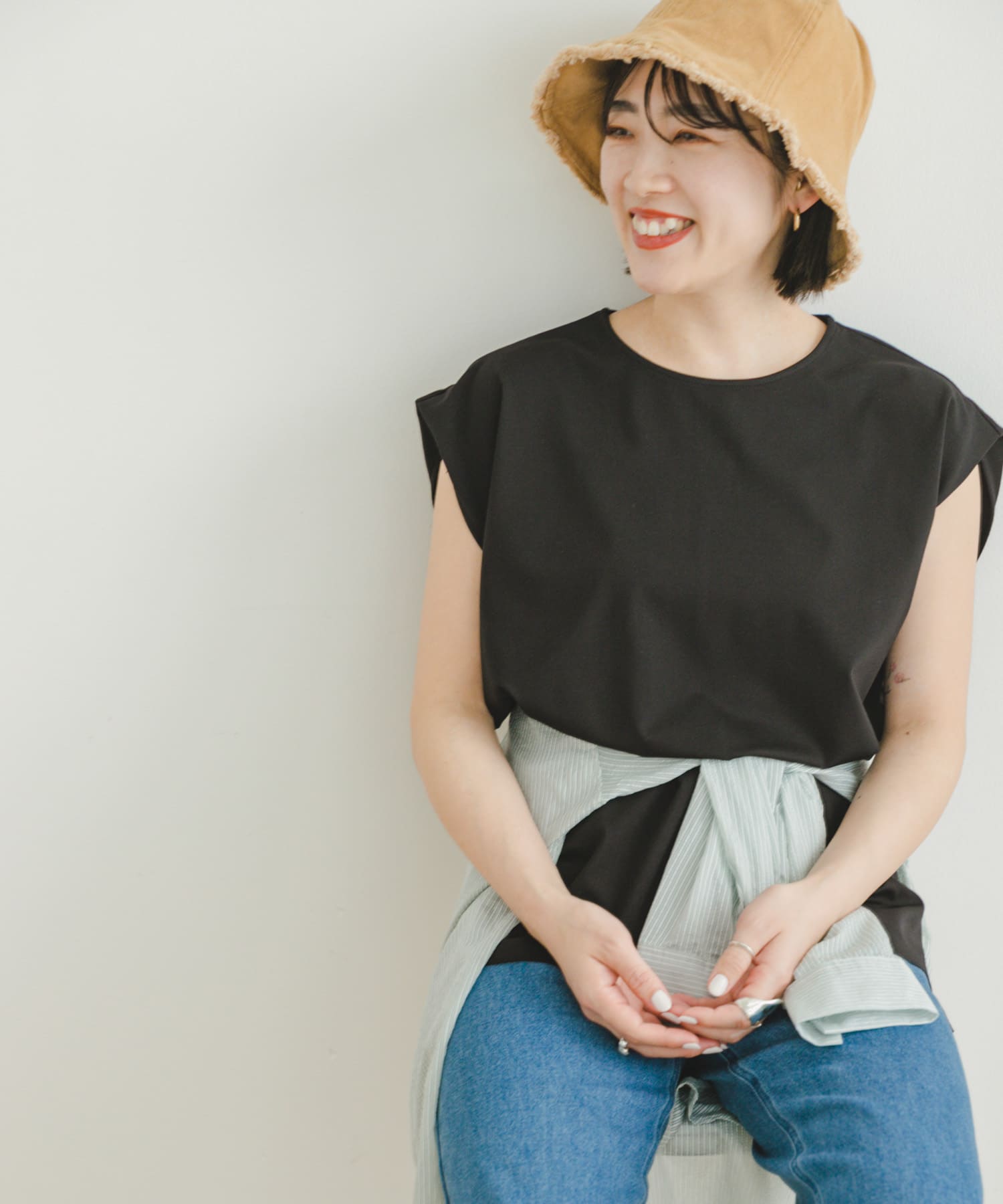 ストレッチノースリーブTシャツ[IT35-21A008]｜URBAN RESEARCH公式