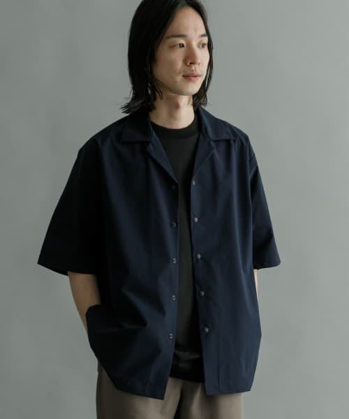 『撥水/イージーケア』SOLOTEX STRETCH SHORT-SLEEVE SHIRTS