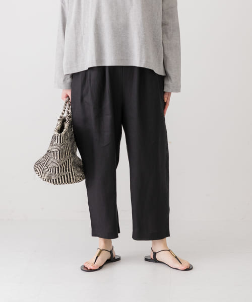 リネンサルエルパンツ