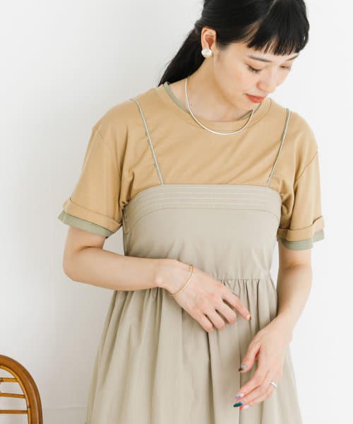 レイヤード風Tシャツ
