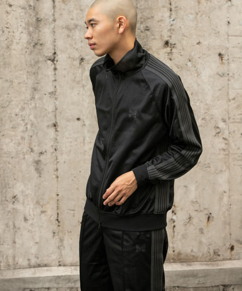 『別注』Needles×URBS　Track Jacket-Poly Mesh
