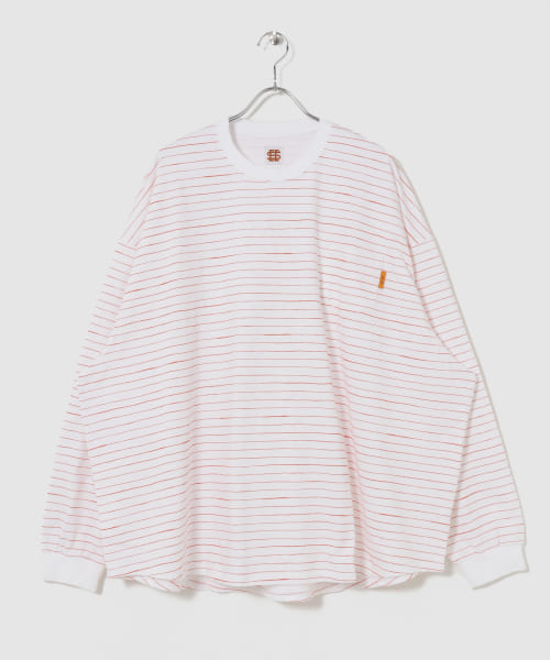 『別注』SEESEE×URBS　SUPER BIG ROUND LONG-SLEEVE BOADER