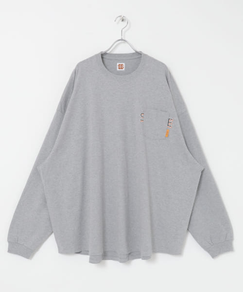 『別注』SEESEE×URBS　SUPER BIG ROUND LONG-SLEEVE PK TEE
