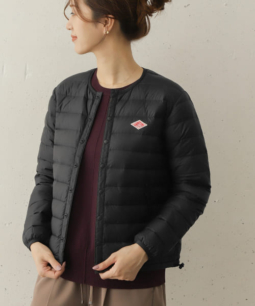 DANTON　INNER DOWN CREW-NECK JACKET