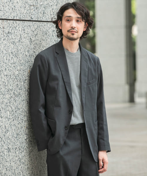 『イージーケア/ウォッシャブル』LIFE STYLE TAILOR　カルゼコンフォータブルジャケット