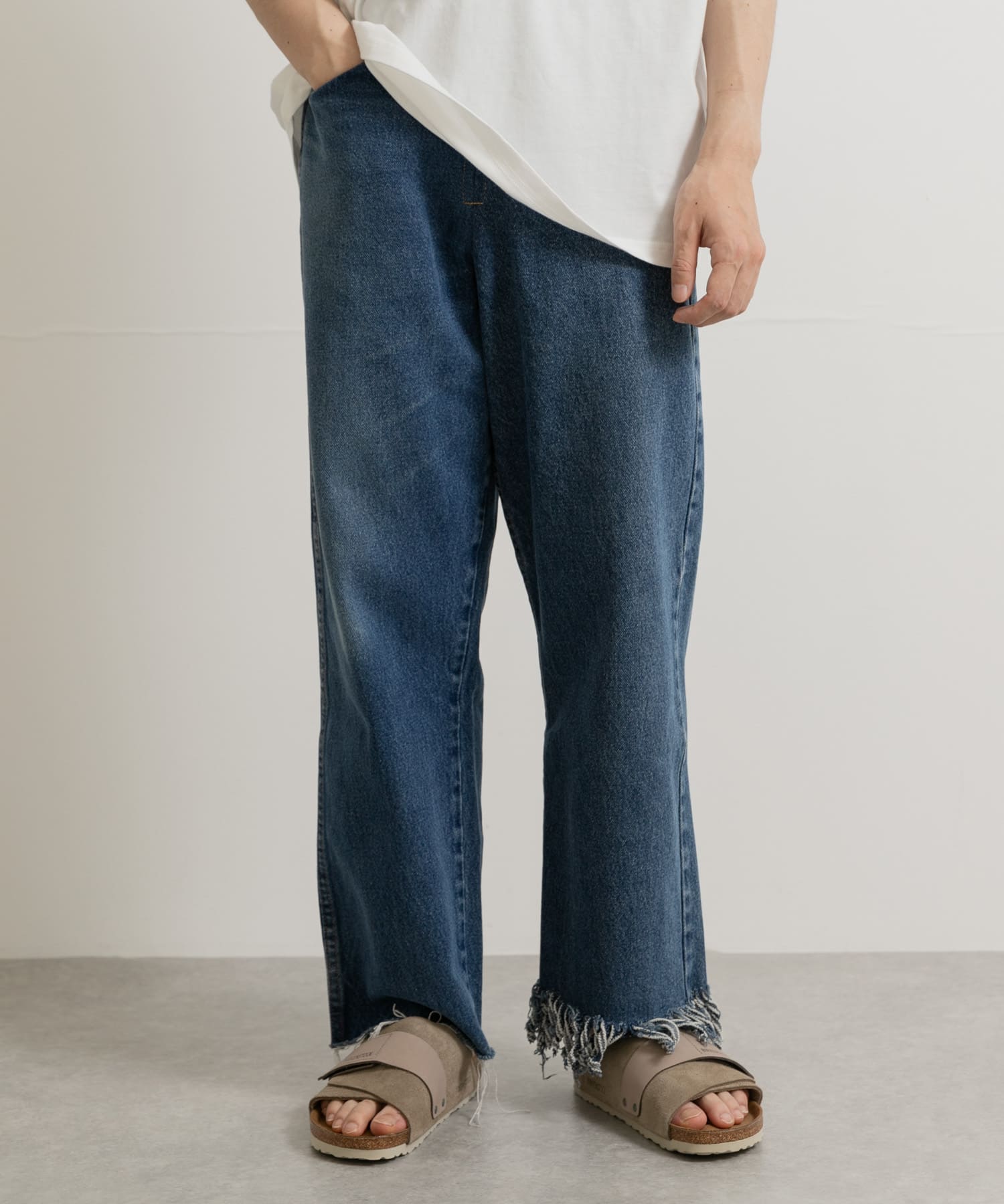 77circa fringe denim pants 28[77-ccbs0128-T33]｜URBAN