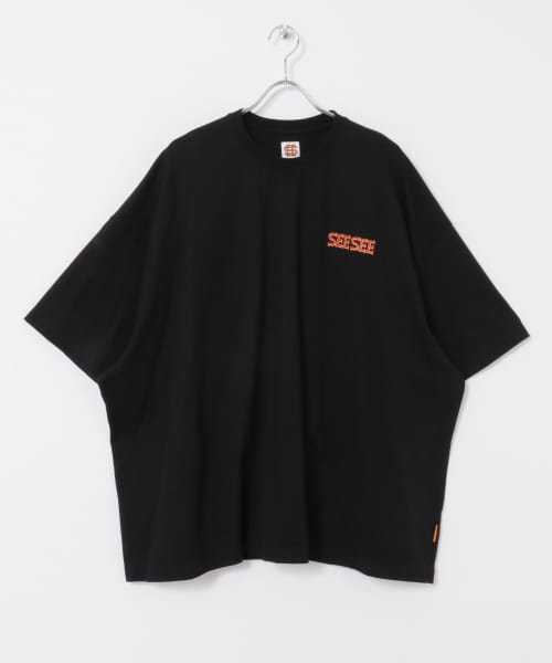 『別注』SEESEE×URBS　SUPER BIG FLAT SHORT-SLEEVE TEE