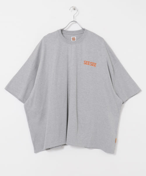 『別注』SEESEE×URBS　SUPER BIG FLAT SHORT-SLEEVE TEE