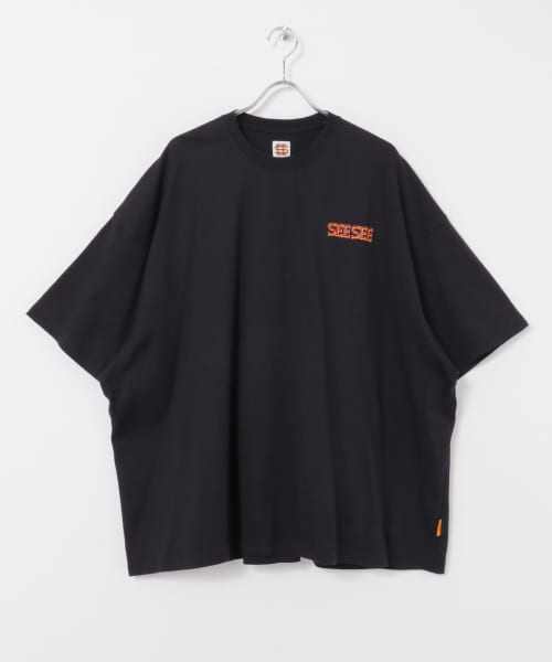 『別注』SEESEE×URBS　SUPER BIG FLAT SHORT-SLEEVE TEE