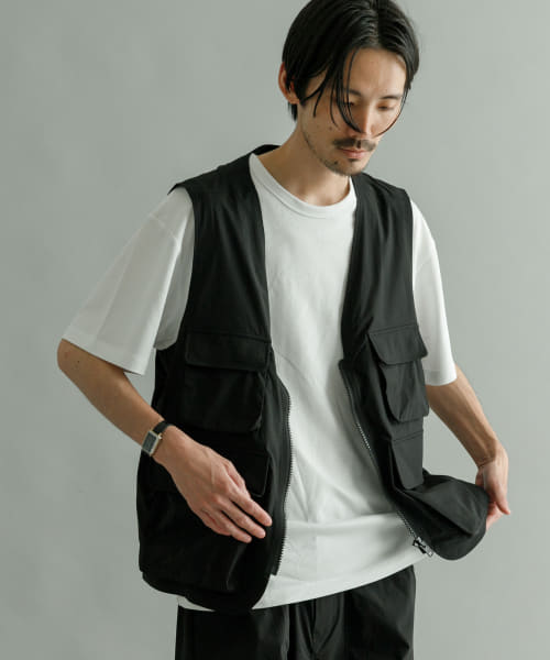 『撥水/速乾』『UR TECH POLIsh POLI』マルチミリタリーVEST