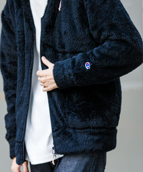 『別注』Champion×URBAN RESEARCH　SHERPA FLEECE JACKET
