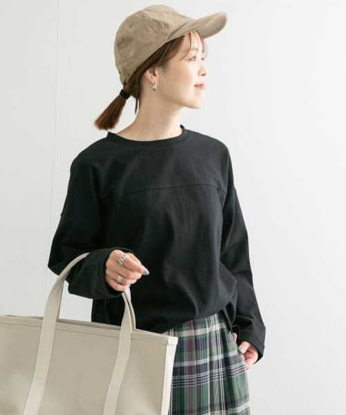 USAコットンロングスリーブTシャツ