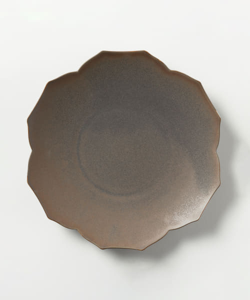 KIWAKOTO　DISH YURI 土 Large