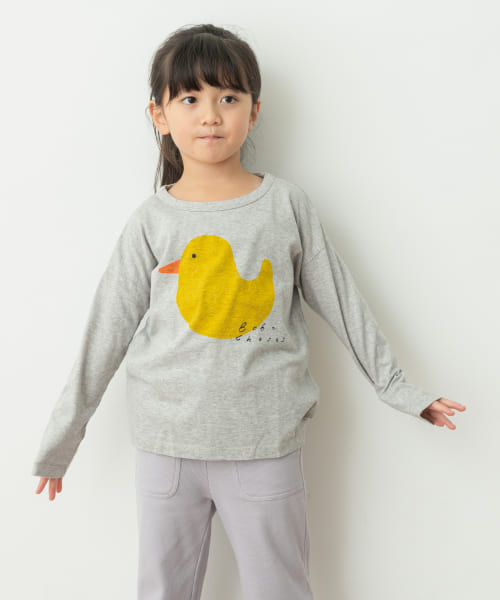 『WEB限定』BOBO CHOSES　Rubber Duck l/s T-shirts(KIDS)