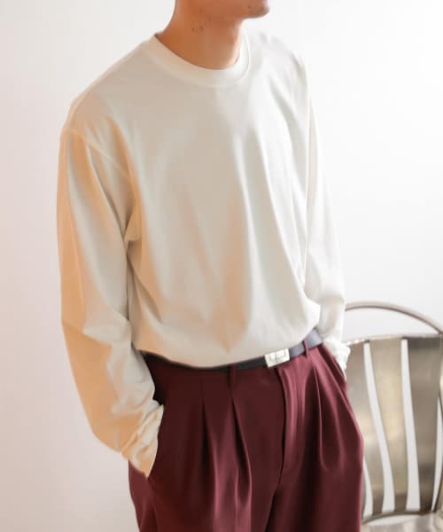 シルケットロングTシャツ