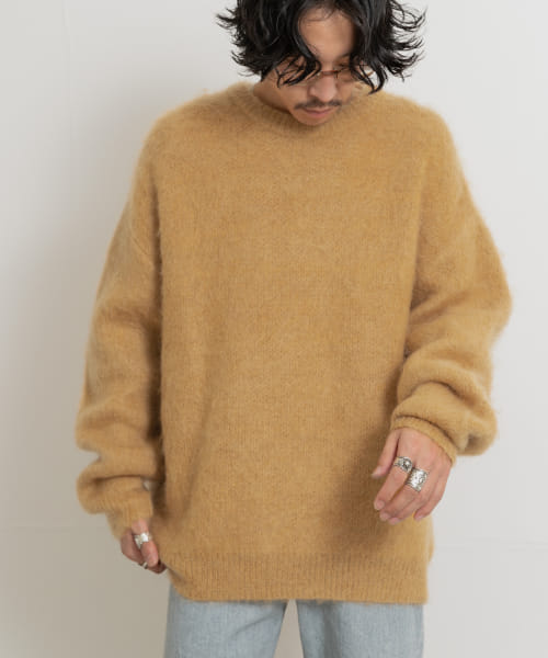 [THE GOODLAND MARKET][FFM　BLAST MOHAIR CREW]