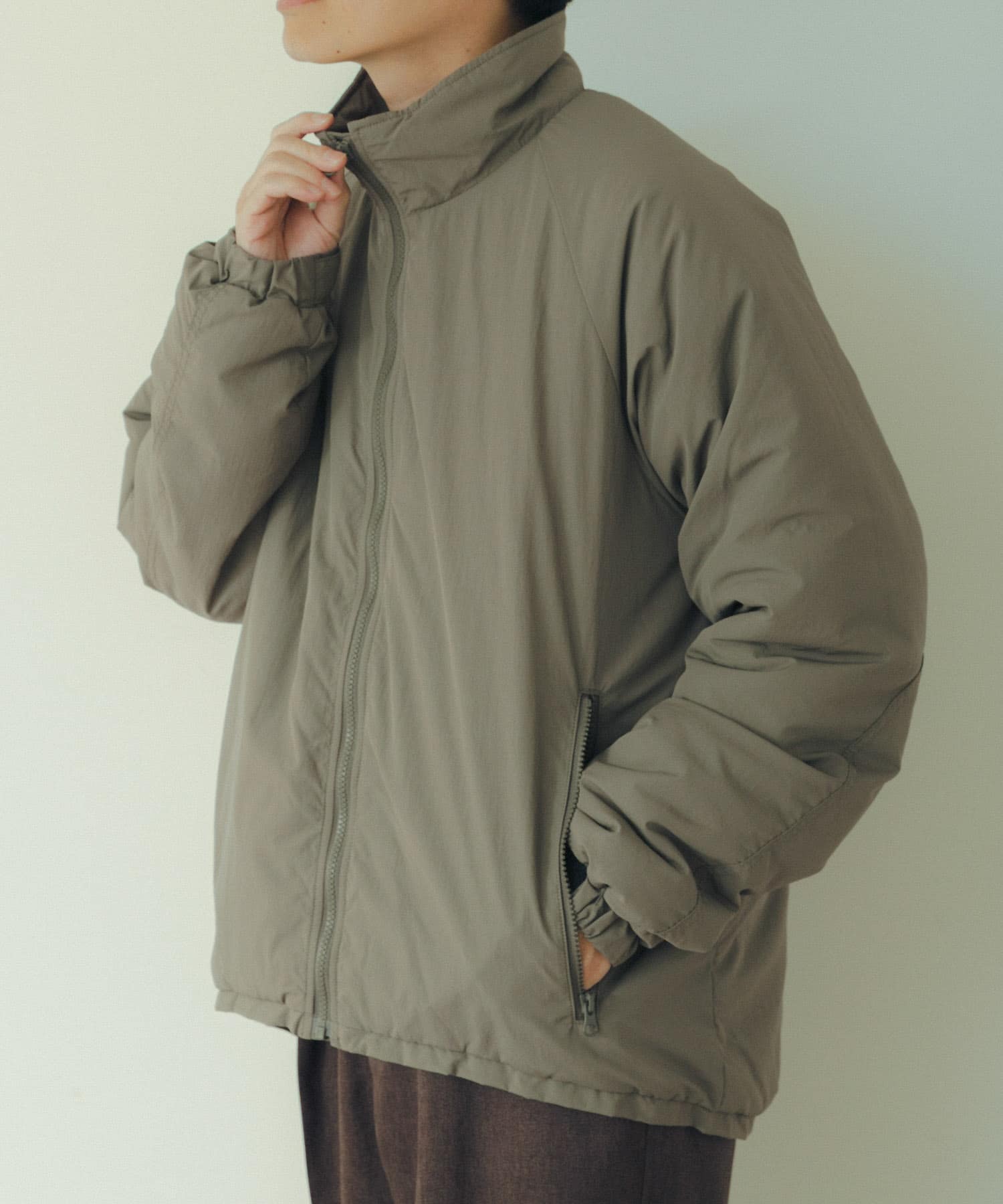 ハイネック ZIP UP ミリタリーブルゾン[IT36-17A007]｜URBAN RESEARCH