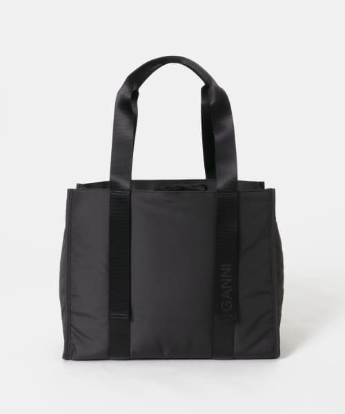 GANNI　Recycled tech Medium Tote