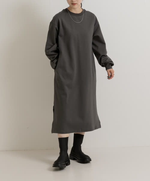 『別注』MIDIUMISOLID×TGM　Organic cotton one-piece