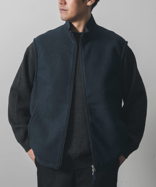 STILL BY HAND　Urban fleece jacket